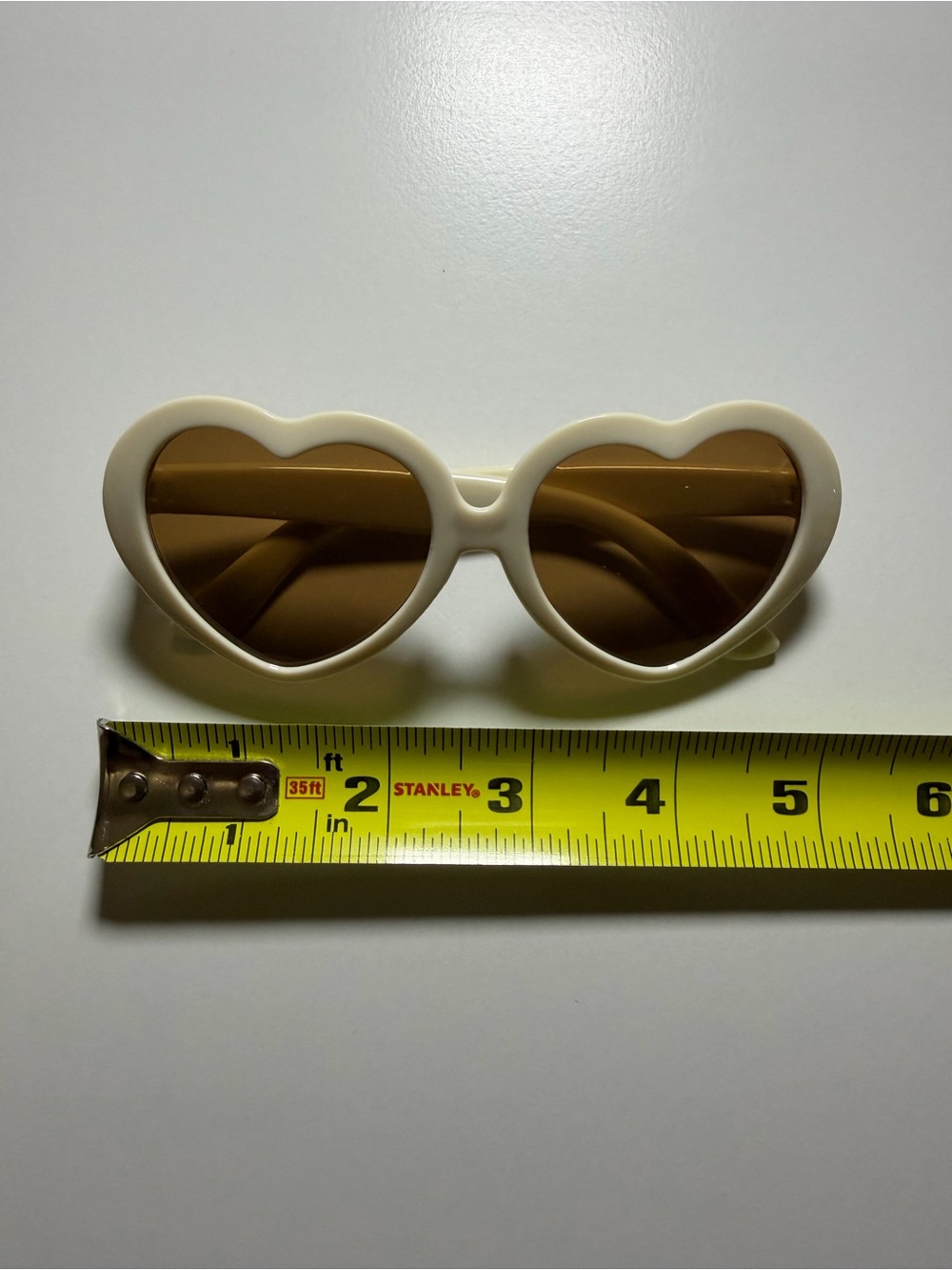 Variety/Multi Pack (4) Kids Heart Shaped Sunglasses Pink Purple Beige Gray - Picture 6 of 7